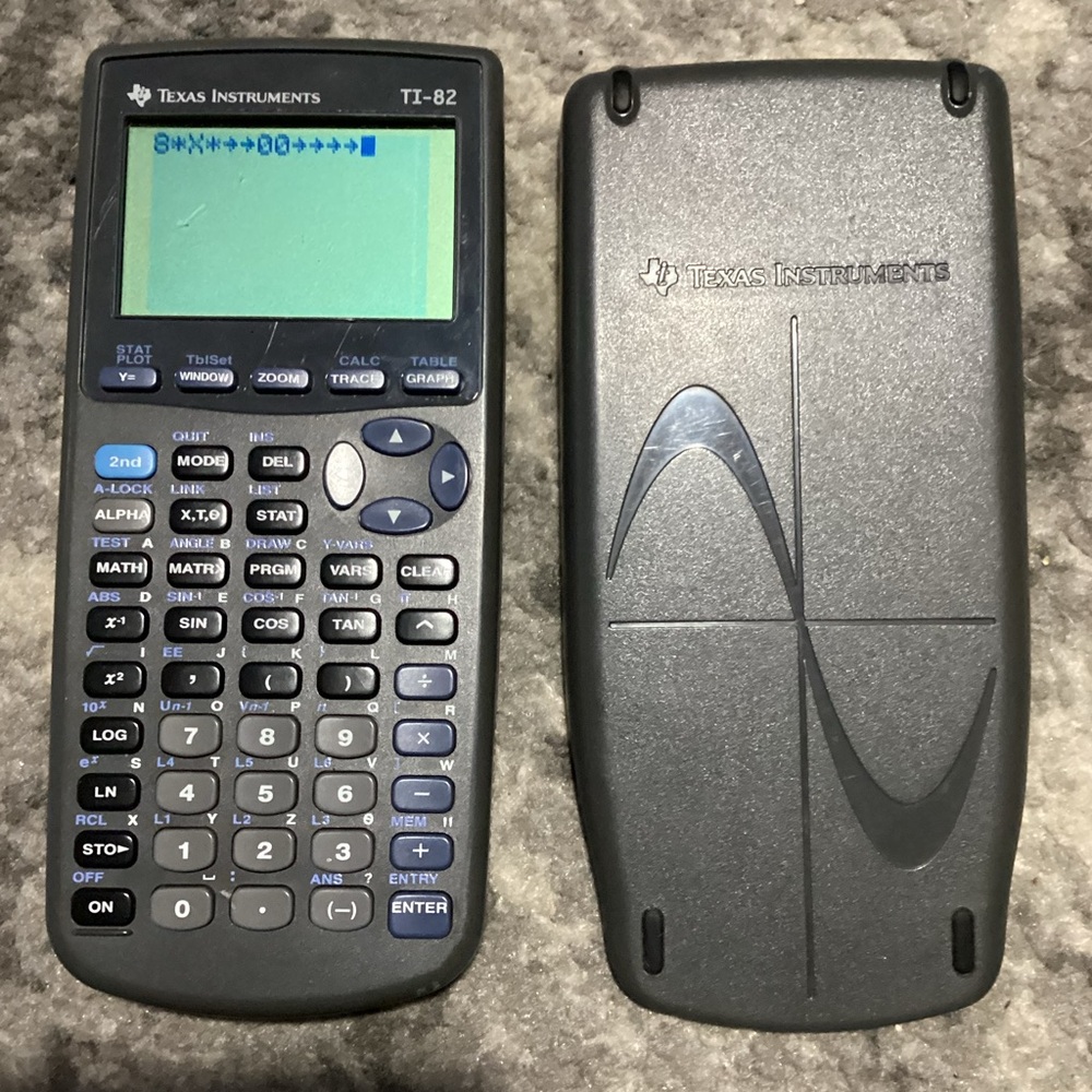 Texas Instruments TI-82 Graphing Calculator 1997